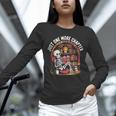 Just One More Chapter Skeleton Reading Cozy Books Unisex Long Sleeve T-Shirt