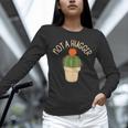 Kawaii Grumpy Cactus Not a Hugger Plant Introvert Unisex Long Sleeve T-Shirt Kawaii Grumpy Cactus Not a Hugger Plant Introvert Unisex Long Sleeve T-Shirt