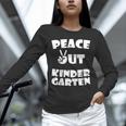Kids Peace Out Kindergarten For Graduation Unisex Long Sleeve T-Shirt