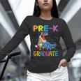 Kids Pre-K Graduate Dinosaur T-Rex Pre Kindergarten Graduation Unisex Long Sleeve T-Shirt