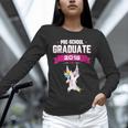 Kids Preschool Graduate 2018 Unicorn Dab Graduation Pre-K TShirt Unisex Long Sleeve T-Shirt