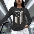 Last First Day Senior 2026 USA Flag Graduation Class Of 2026 Unisex Long Sleeve T-Shirt