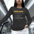 Latibulate Dictionary Definition For Introverts Unisex Long Sleeve T-Shirt Latibulate Dictionary Definition For Introverts Unisex Long Sleeve T-Shirt