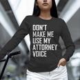 Lawyer Law School Graduation Attorney Men Women Unisex Long Sleeve T-Shirt