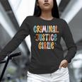 Lawyer True Crime Lover Addict Graduation Apparel Criminal Justice Girlie Major Degree Future Detective Unisex Long Sleeve T-Shirt
