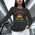 My Life Essentials Are Cat And Books Unisex Long Sleeve T-Shirt My Life Essentials Are Cat And Books Unisex Long Sleeve T-Shirt