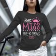 Little Miss Pre-K Grad Preschool Prek Graduation 2025 Unisex Long Sleeve T-Shirt