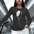 Lone Balloon Celebration Individualistic Introvert Party Unisex Long Sleeve T-Shirt Lone Balloon Celebration Individualistic Introvert Party Unisex Long Sleeve T-Shirt
