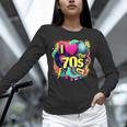 I Love The 70s Retro Cassette Roller Vinyl Nostalgia Vibes Unisex Long Sleeve T-Shirt