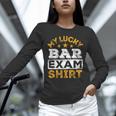 My Lucky Bar Exam Shirt Lawyer Law School Graduation Unisex Long Sleeve T-Shirt