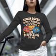 Lunch Boxes With Stickers Lunch Box Nostalgia Retro Unisex Long Sleeve T-Shirt