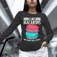 Macaroons Dessert Antisocial Introvert Pastries Food Lover Unisex Long Sleeve T-Shirt Macaroons Dessert Antisocial Introvert Pastries Food Lover Unisex Long Sleeve T-Shirt