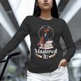 Mastered It Black Girl Masters Degree Graduation Black Queen Unisex Long Sleeve T-Shirt