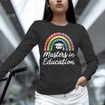 Masters Degree In Education Graduation Matching Graduate Unisex Long Sleeve T-Shirt