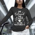Masters Degree Graduation Art For Women Girl Masters Degree Unisex Long Sleeve T-Shirt