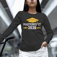 Masters Degree Graduation Mastered It Class Of 2026 Graduate Unisex Long Sleeve T-Shirt