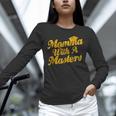 Masters Degree Graduation For Mom Wife Social Work MBA Unisex Long Sleeve T-Shirt