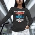 Masters In Education Degree Graduation Women MeD Unisex Long Sleeve T-Shirt