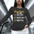 Masters Graduation Goal Digger Mastered It Unisex Long Sleeve T-Shirt