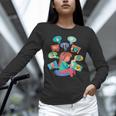 Memes Speak Louder Introvert Anti People Meme Lovers Quiet Unisex Long Sleeve T-Shirt
