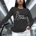 Merry Crisis Christmas Introvert Unisex Long Sleeve T-Shirt Merry Crisis Christmas Introvert Unisex Long Sleeve T-Shirt