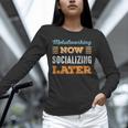 Metalworking Now Minimal Socializing Introvert Vintage Unisex Long Sleeve T-Shirt Metalworking Now Minimal Socializing Introvert Vintage Unisex Long Sleeve T-Shirt
