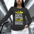 Not Anti Social Just Selectively Social Introvert Unisex Long Sleeve T-Shirt