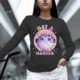 Not a Hugger Cute Pufferfish Autism Awareness Introverts Unisex Long Sleeve T-Shirt