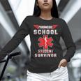 Paramedic School Graduation Shirt Survivor Unisex Long Sleeve T-Shirt