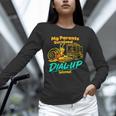 My Parents Survived Dial Up Internet Nostalgia 90s Unisex Long Sleeve T-Shirt