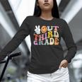 Peace Out Third 3rd Grade Graduation Graduate Class Of 2025 Unisex Long Sleeve T-Shirt