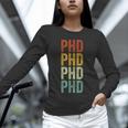PHD Graduation Doctorate Unisex Long Sleeve T-Shirt