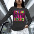 Pink STRAIGHT OUTTA Preschool PRE-K Graduation Unisex Long Sleeve T-Shirt