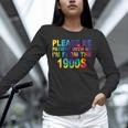 Please Be Be Patient With Me I'm From The 1900s Hippie Unisex Long Sleeve T-Shirt Please Be Be Patient With Me I'm From The 1900s Hippie Unisex Long Sleeve T-Shirt