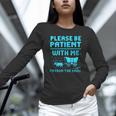 Please Be Patient With Me I'm From The 1900s Pixel Wagon Unisex Long Sleeve T-Shirt