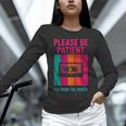Please Be Patient I'm From The 1900s Retro Cassette Tape Unisex Long Sleeve T-Shirt Please Be Patient I'm From The 1900s Retro Cassette Tape Unisex Long Sleeve T-Shirt