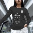 Police Academy Graduation She Believed She Could So She Did Unisex Long Sleeve T-Shirt