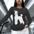 Poodle Graduation Dog Graduate Unisex Long Sleeve T-Shirt