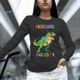 Preschool Graduation Class Of 2022 Graduate Dinosaur Kids Unisex Long Sleeve T-Shirt