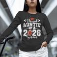 Proud Auntie Of A 2026 Senior Football Graduation Family Unisex Long Sleeve T-Shirt