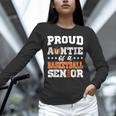 Proud Auntie Of a Basketball Senior 2026 Graduation Gifts Unisex Long Sleeve T-Shirt