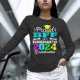Proud Bff Of Kindergarten Graduate 2024 Graduation Bff Unisex Long Sleeve T-Shirt