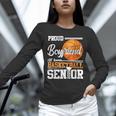 Proud Boyfriend Of A 2025 Senior Graduation Basketball Unisex Long Sleeve T-Shirt
