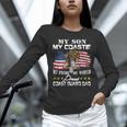 Proud Coast Guard Dad Coast Guard Graduation Dad Unisex Long Sleeve T-Shirt