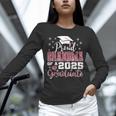 Proud Grandma Of 2025 College Graduate Family Graduation Unisex Long Sleeve T-Shirt
