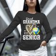 Proud Grandma Of A 2026 Senior Volleyball Graduation Leopard Unisex Long Sleeve T-Shirt