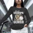Proud Grandpa Of A 2026 Senior Baseball Graduation Leopard Unisex Long Sleeve T-Shirt