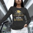Proud Little Brother Class 2024 Graduate Senior Graduation Unisex Long Sleeve T-Shirt
