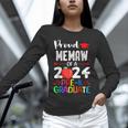 Proud MEMAW Of 2024 Pre-K Graduation Graduate Senior 2024 Unisex Long Sleeve T-Shirt