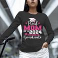 Proud Mom Of 2024 5th Grade Graduate Mother Graduation Unisex Long Sleeve T-Shirt